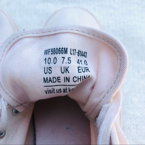 Keds Triple Kick Light Pink Canvas by Anthropology - Picture 8 of 8